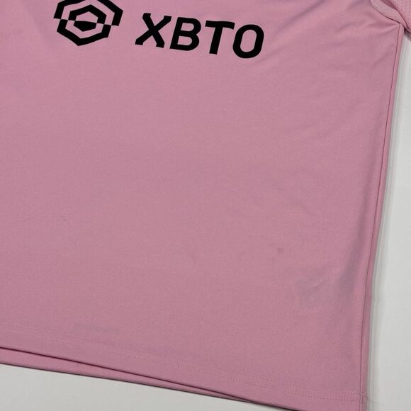 Adidas Inter Miami CF 2022/23 Home Match Jersey Pink Youth Size L H47819 - Picture 4 of 8